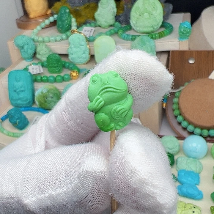 绿松石未镶嵌主播夏