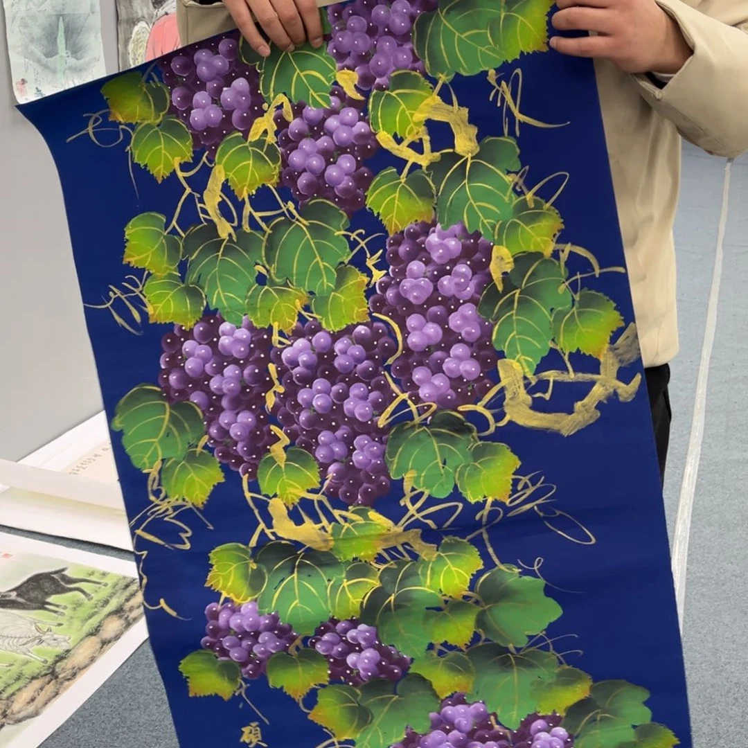 国画手绘画作品和绘画