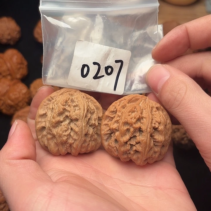 文玩核桃把件45 尺   大粗筋    0207