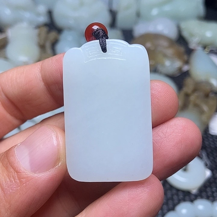 吊坠(不含链)未镶嵌和田玉