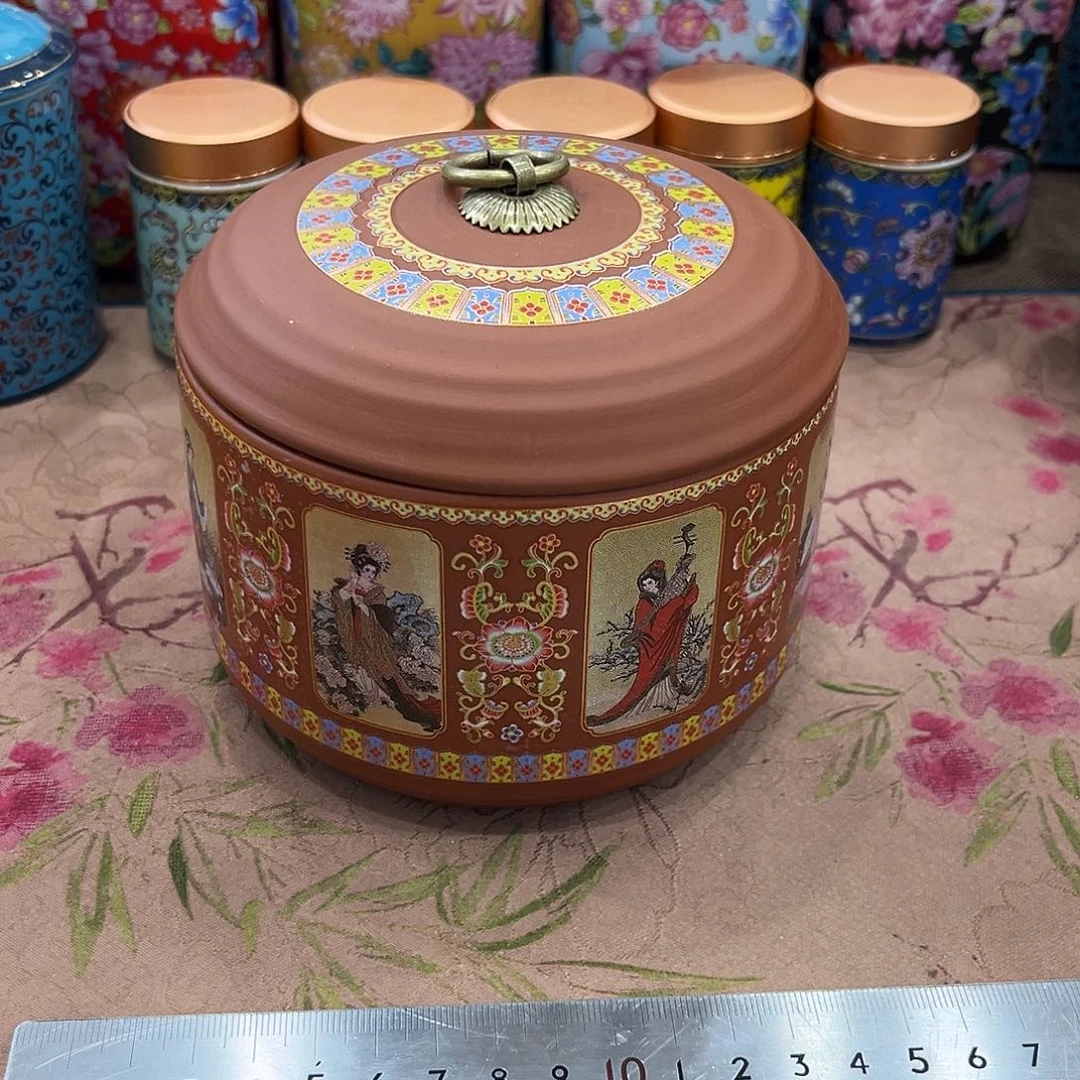 陶瓷制品高端茶叶罐密封罐