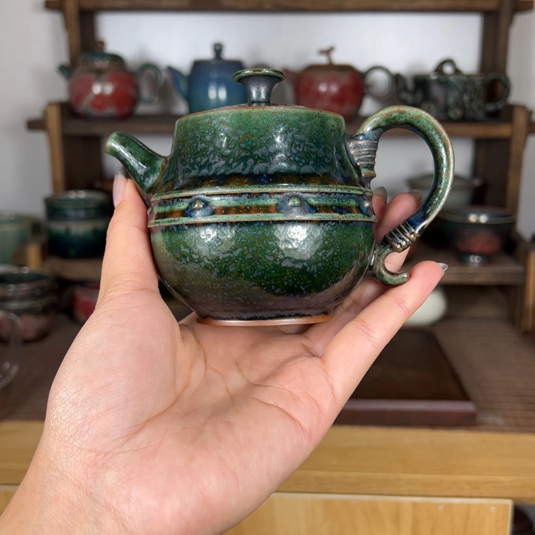 陶摆件李自伟钧瓷 神垕镇原产地