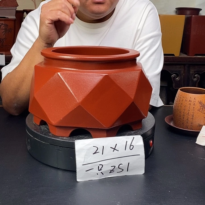 花盆紫砂ZS1 货号一只