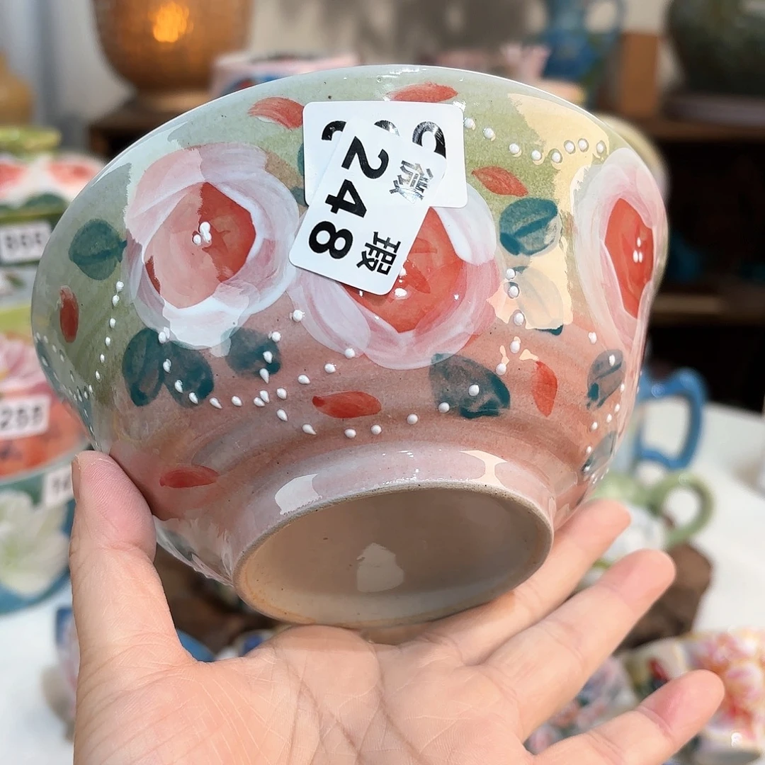 景德镇手绘高温釉下彩陶瓷茶具