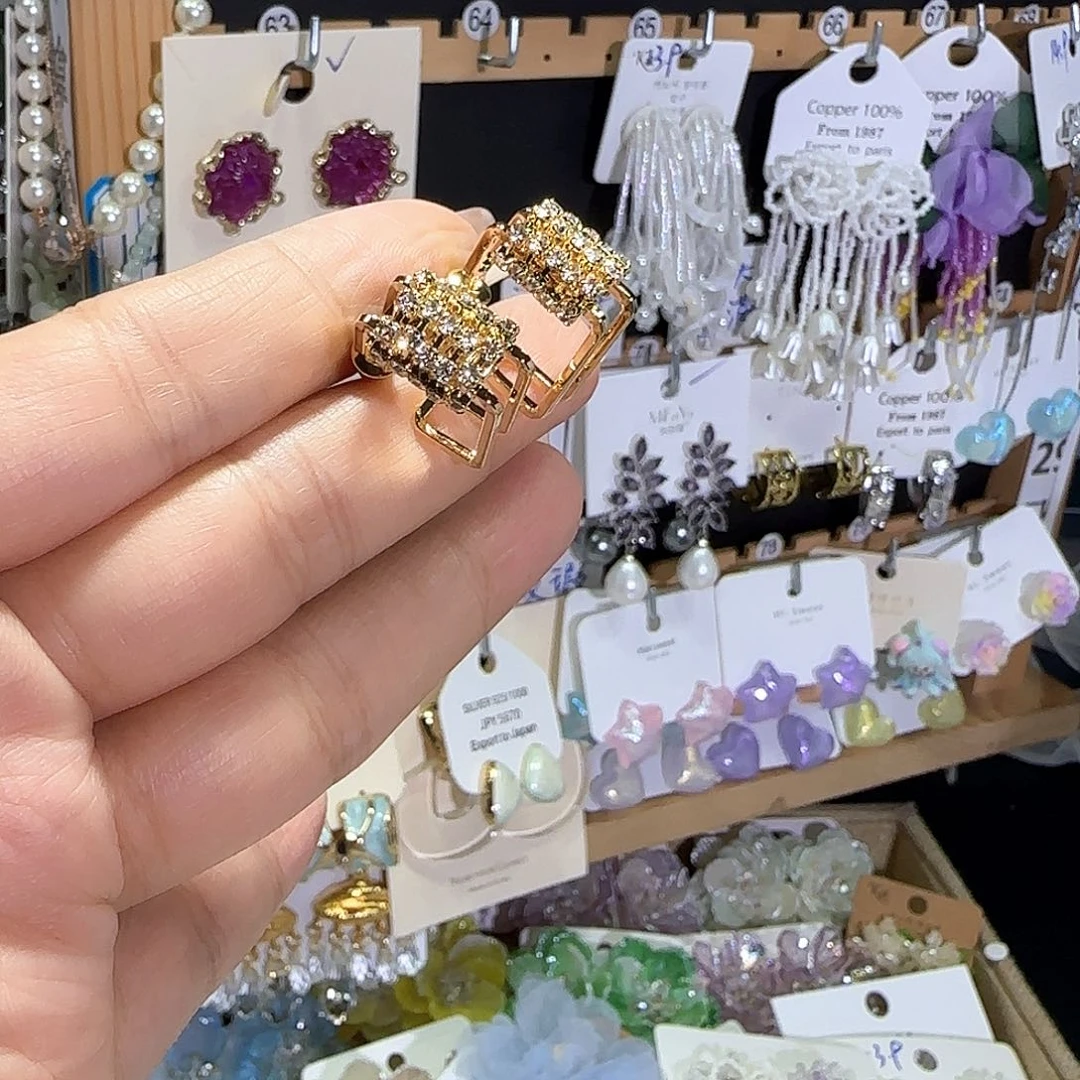 铁合金琉璃合金耳饰
