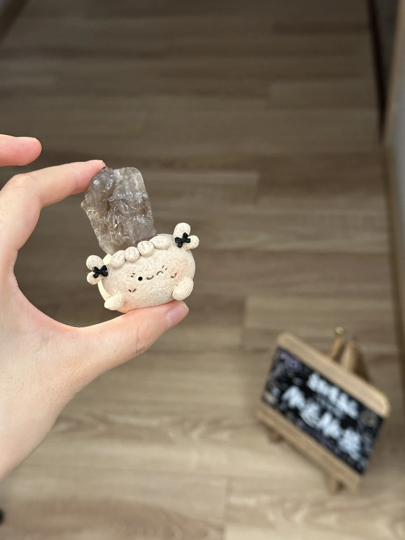 水晶小豆丁可爱茶晶
