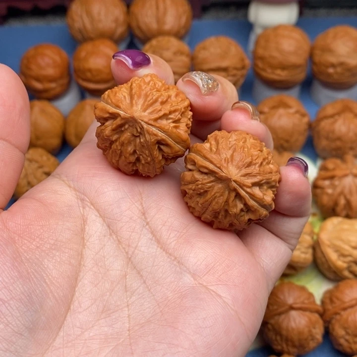 文玩核桃把件小狮子