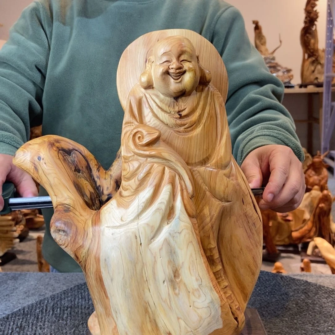 柏木（崖柏）太行崖柏根雕摆件