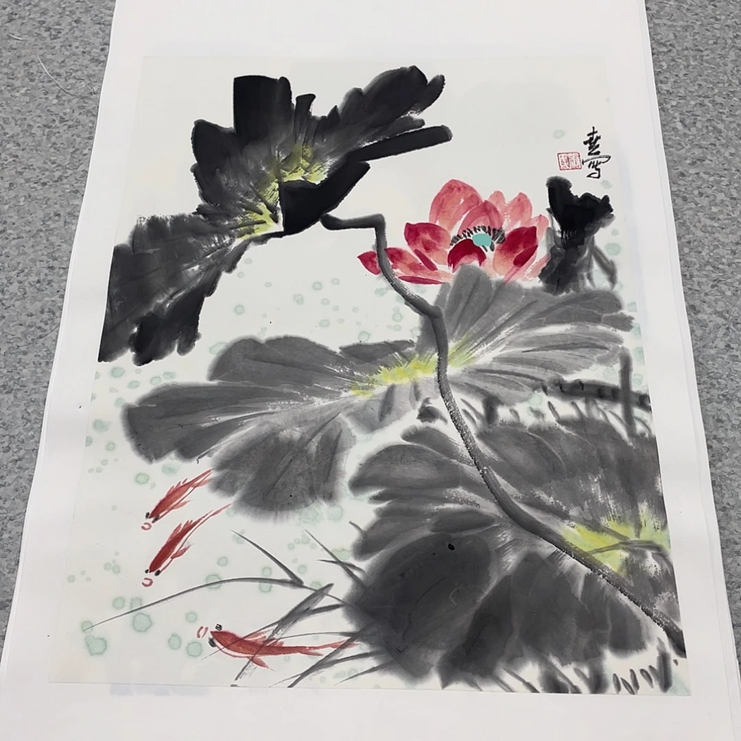 国画1.4平尺国画作品