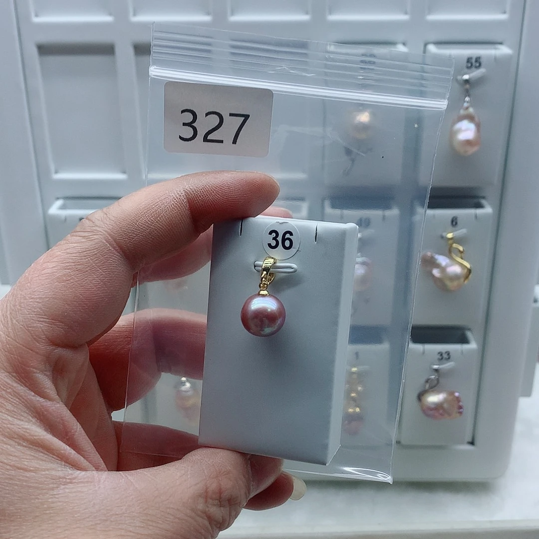 吊坠(不含链)合金淡水珍珠