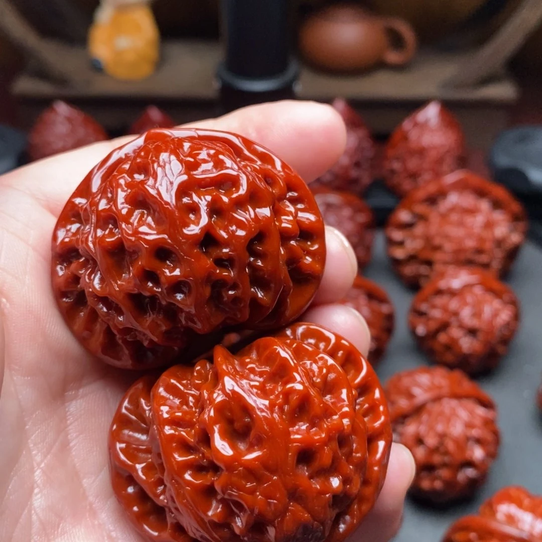 吊坠文玩核桃44宫灯