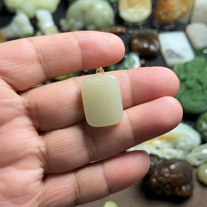 和田玉（白玉）未镶嵌颈饰