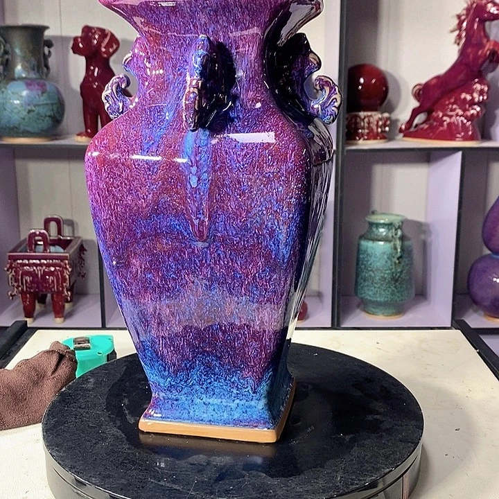 瓷片中国神垕精品钧瓷