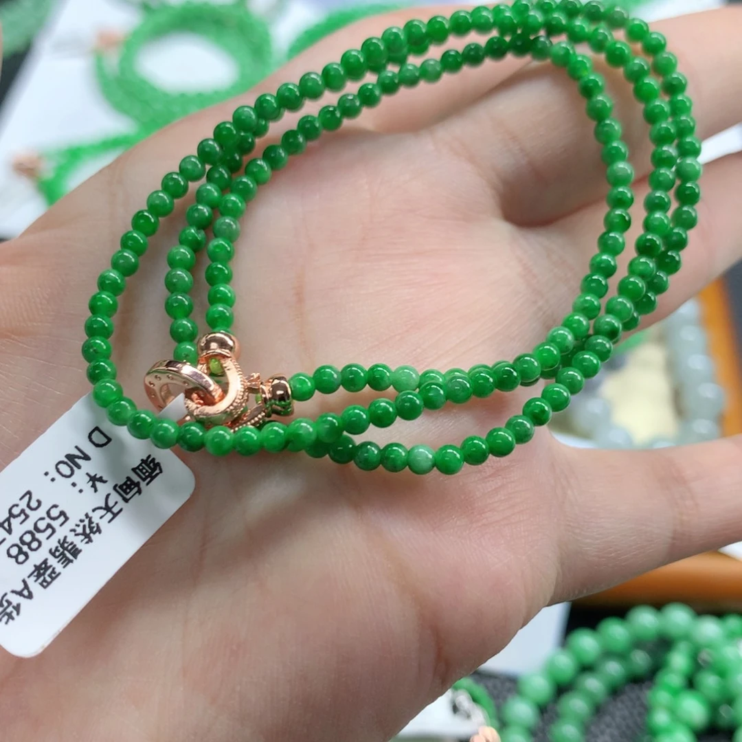 翡翠未镶嵌手链翡翠