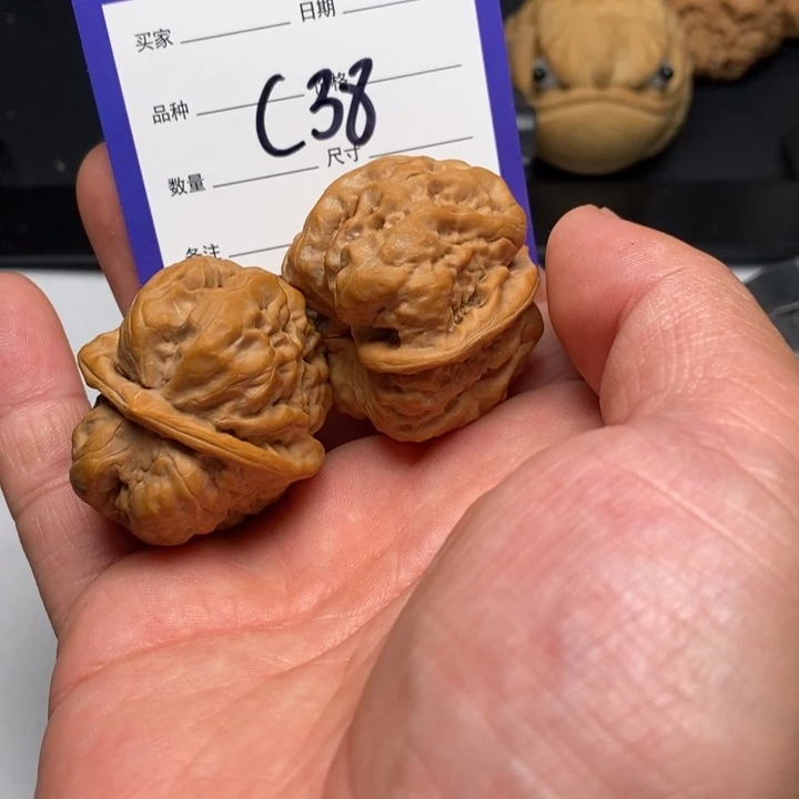 A***机手串/手链核桃C38蛤蟆头