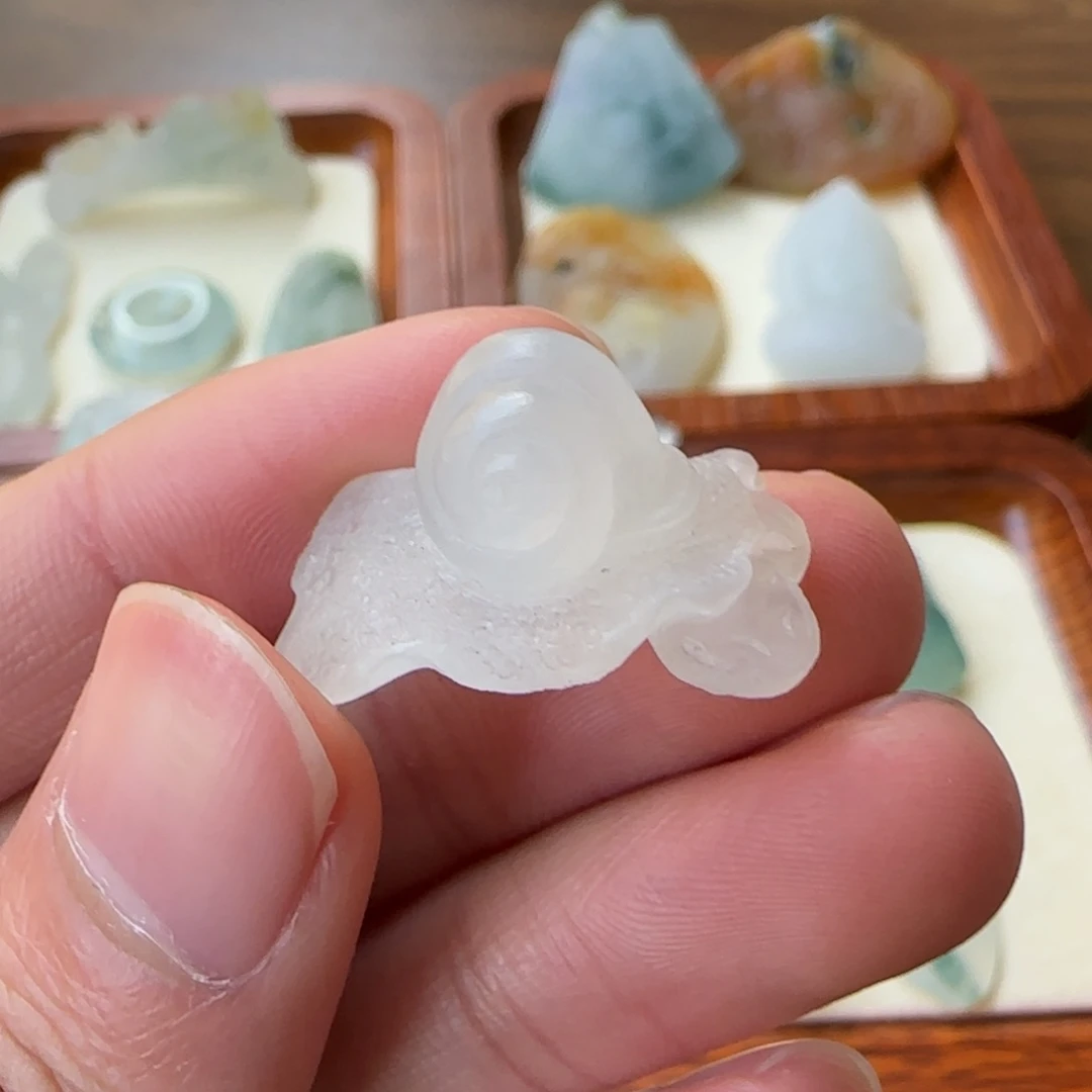 定制翡翠未镶嵌安居乐业