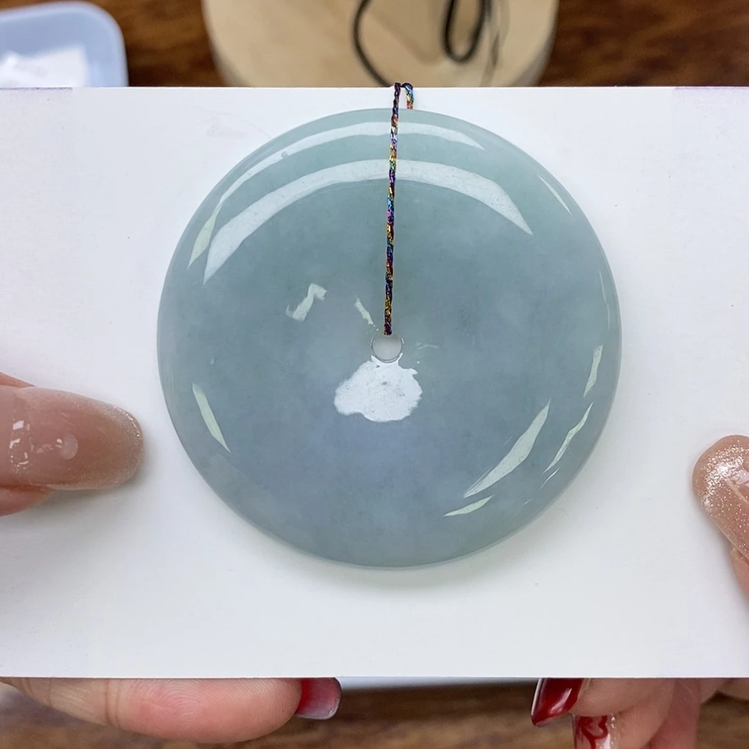 【闪购商品】翡翠颈饰未镶嵌大平安扣