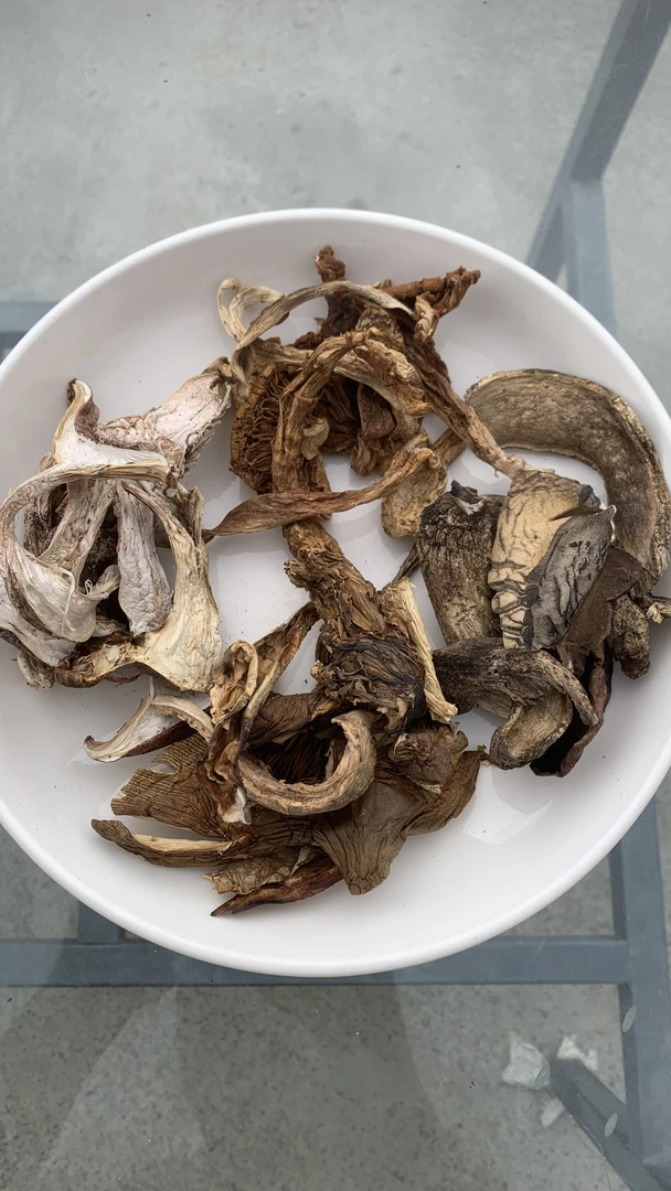 小金县野生菌汤包（羊角菌、黑牛肝菌、青杠菌、鹅蛋菌四种合计200克）