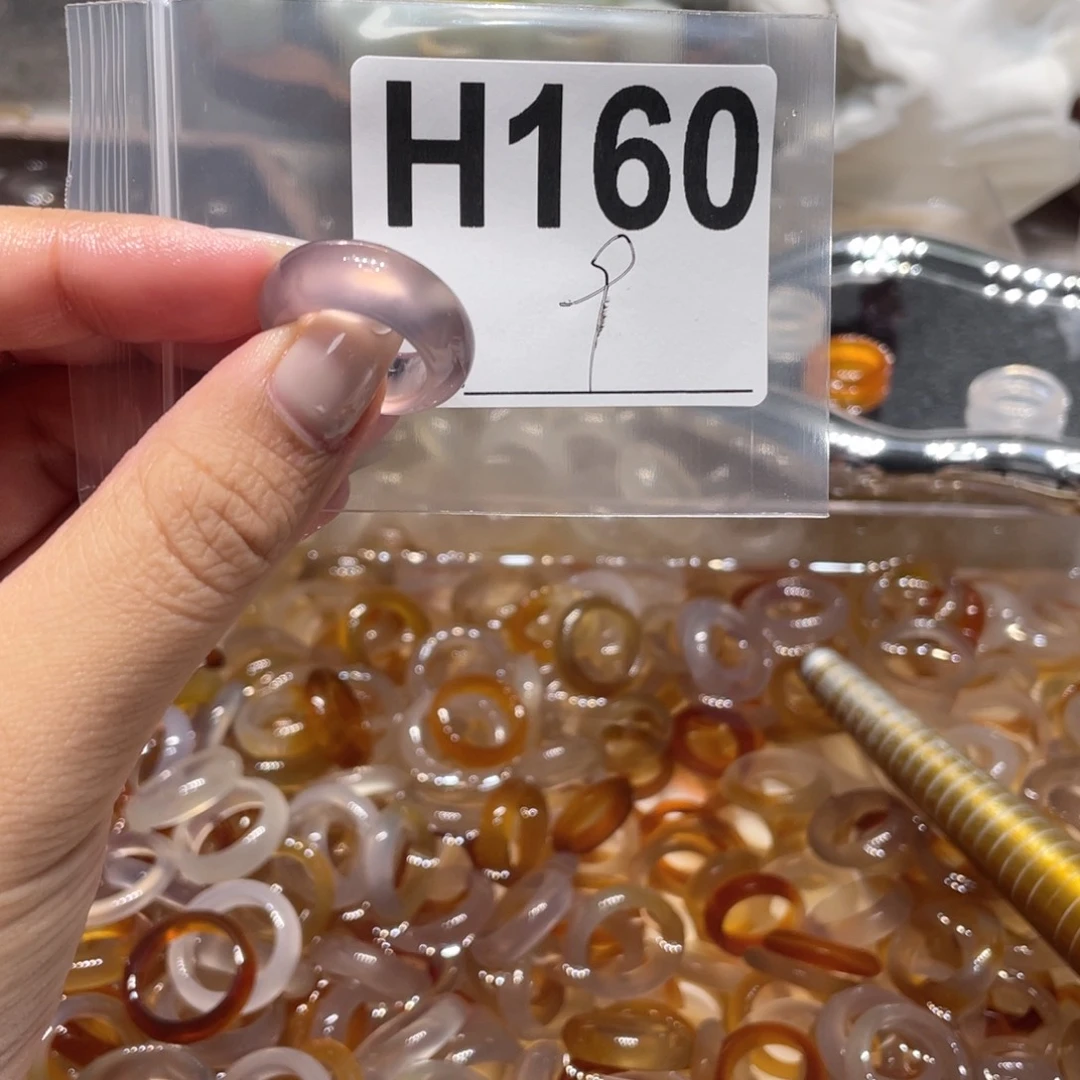 玛瑙/玉髓未镶嵌戒指160