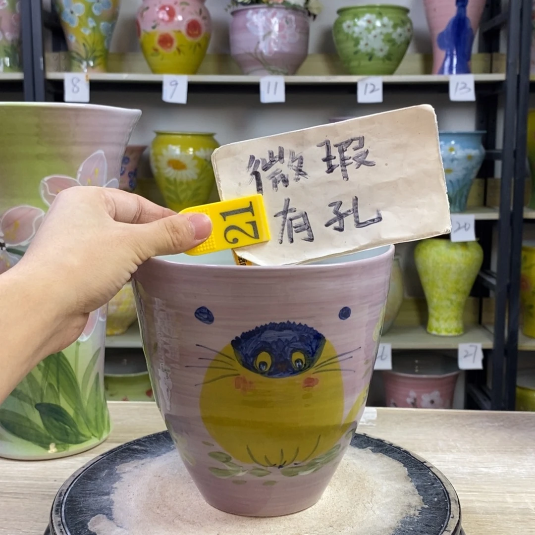 景德镇手绘花盆花盆