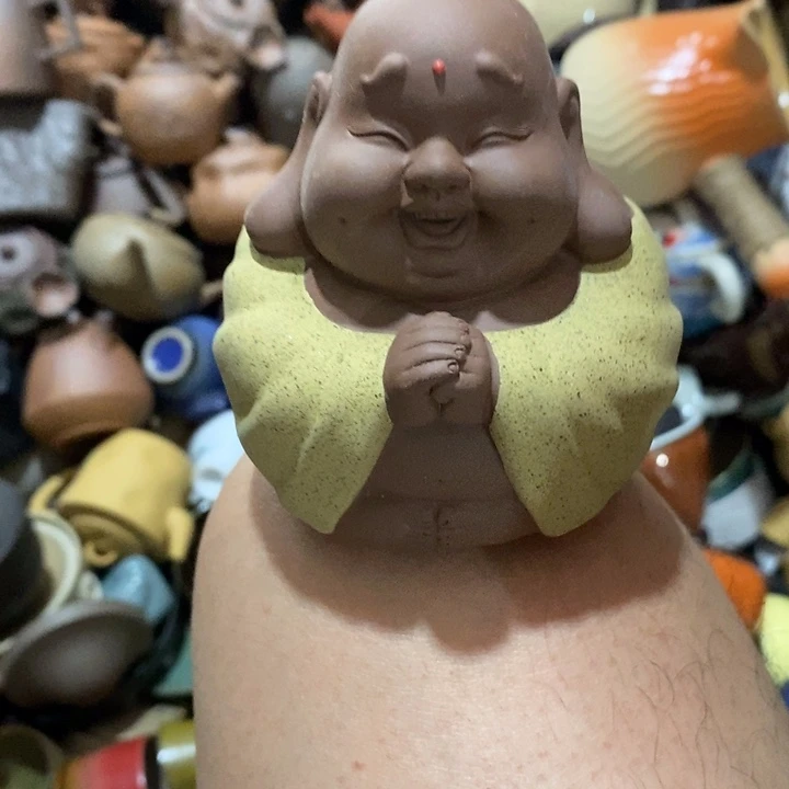 瓷片荷花的小秘密会被我们