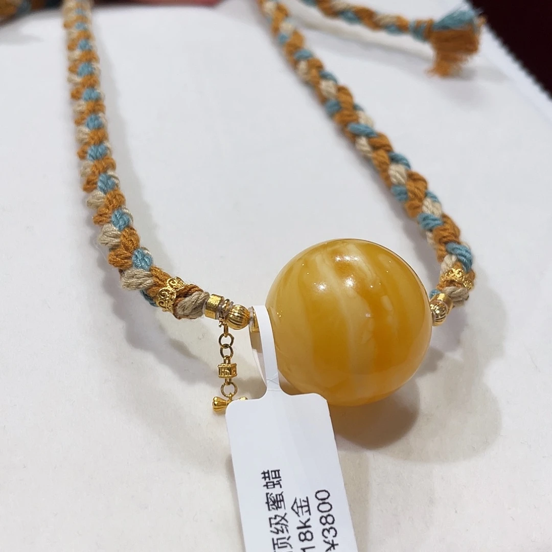蜜蜡未镶嵌手串蜜蜡