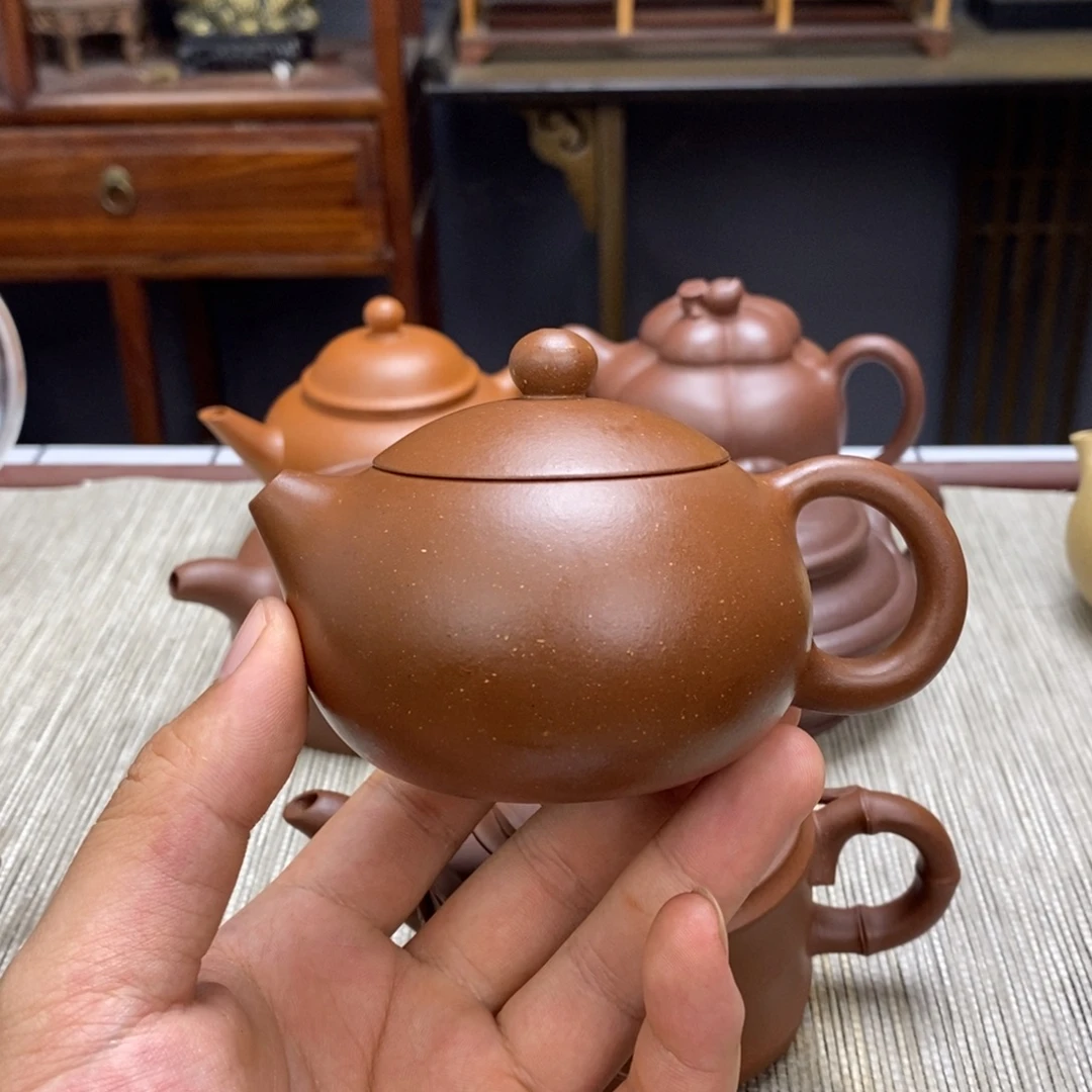 紫泥茶壶孤品容量150