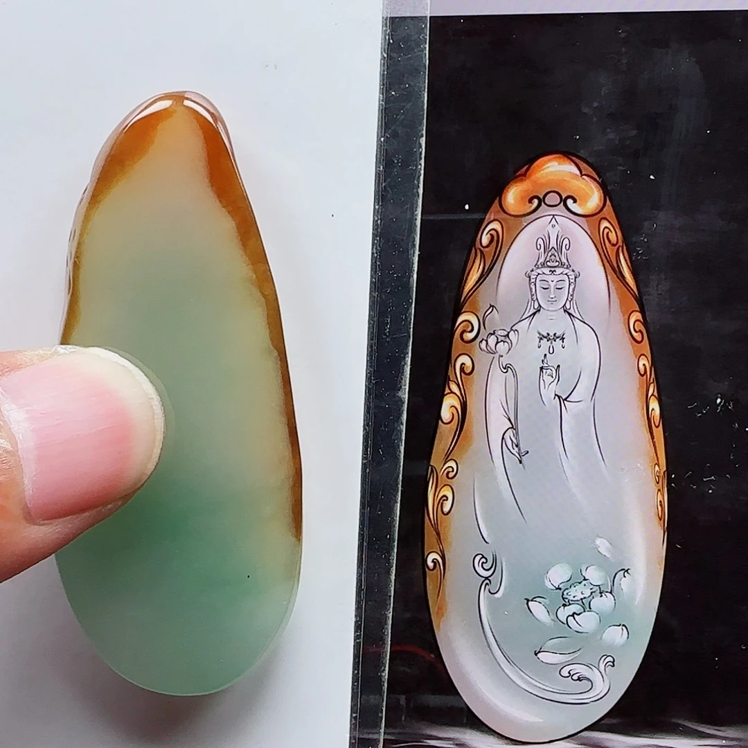 定制翡翠未镶嵌翡翠