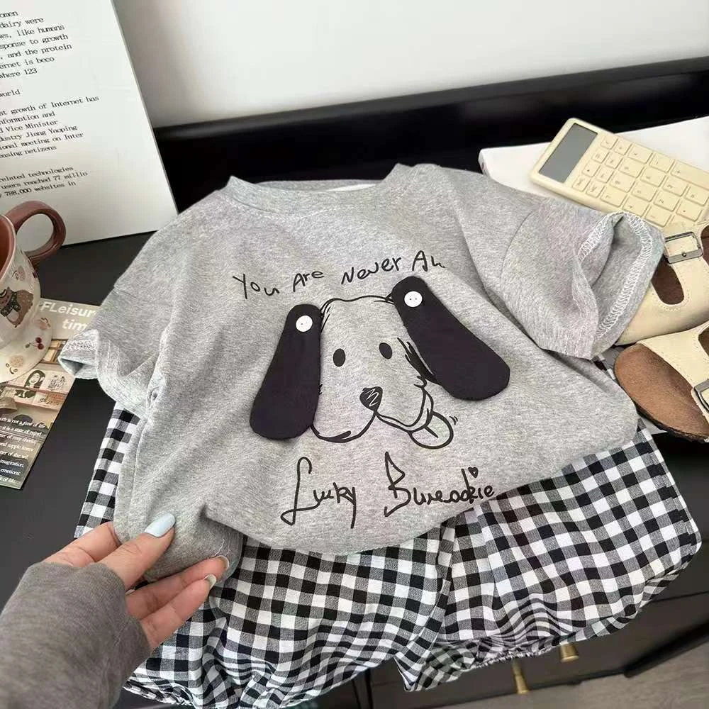 夏季韩版时尚新款短袖上衣长裤防蚊裤套装