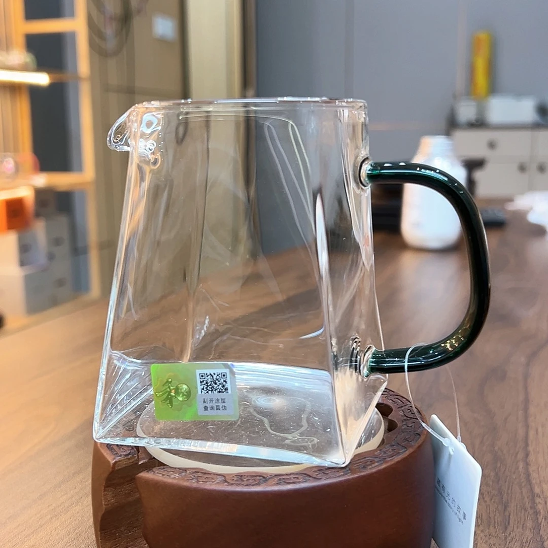 禾器瀚然公道杯墨绿色