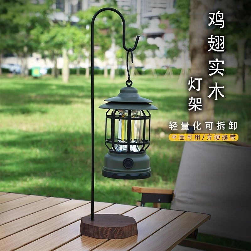 复古户外可充电马灯露营灯摄影暖光氛围灯