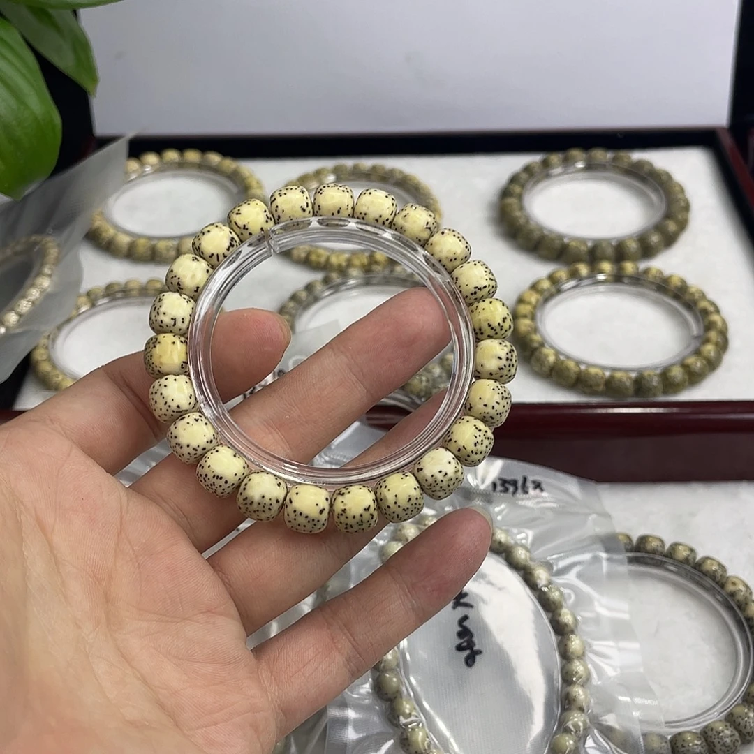 手串星月菩提虎皮纹原生态单圈