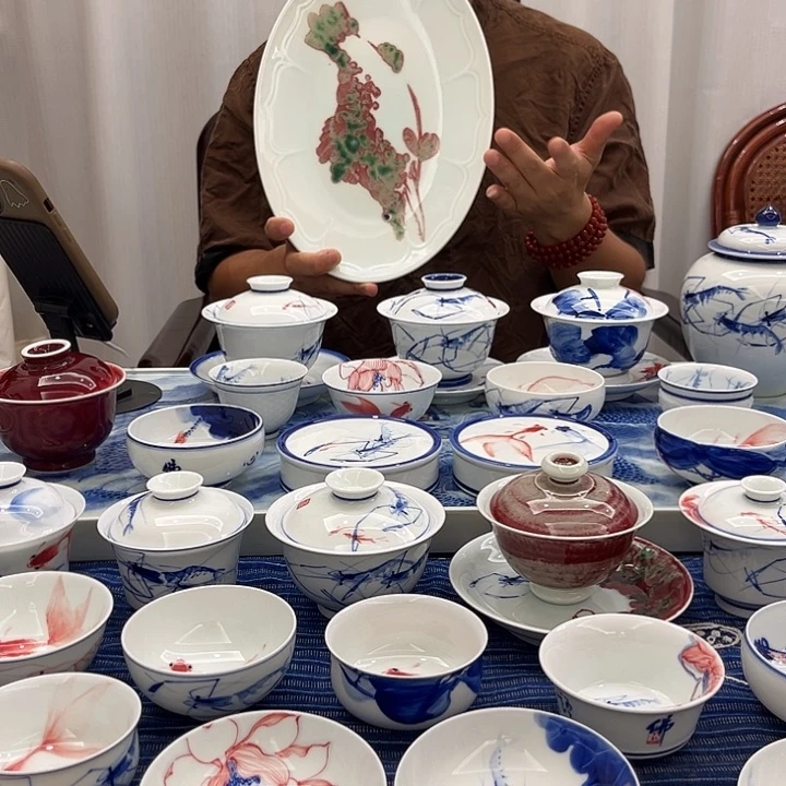 手工手绘陶瓷作品