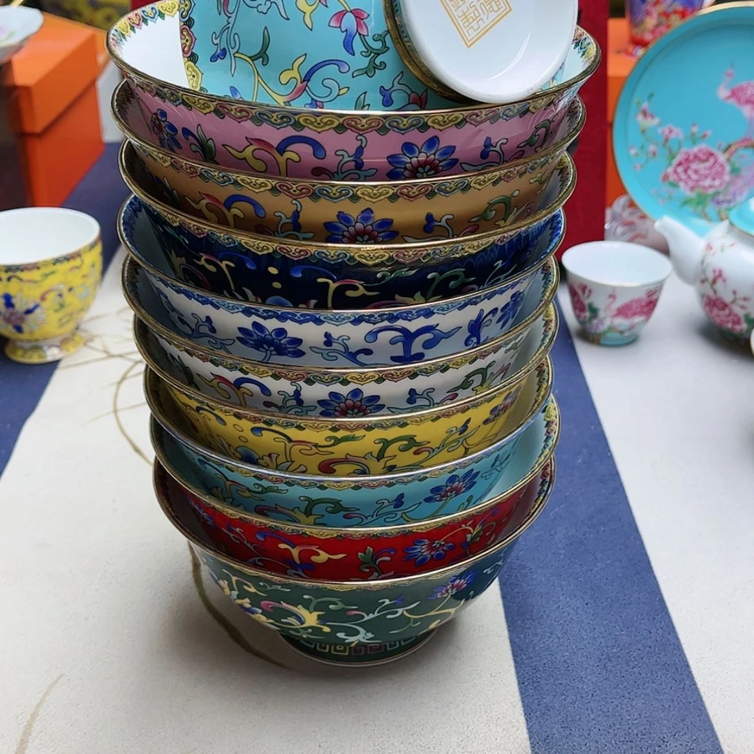 【闪购商品】珐琅6寸10个………………
