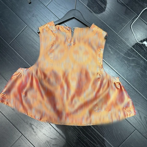 万事如意《桑蚕丝-蜀锦马甲》新中式国潮百搭马甲外套