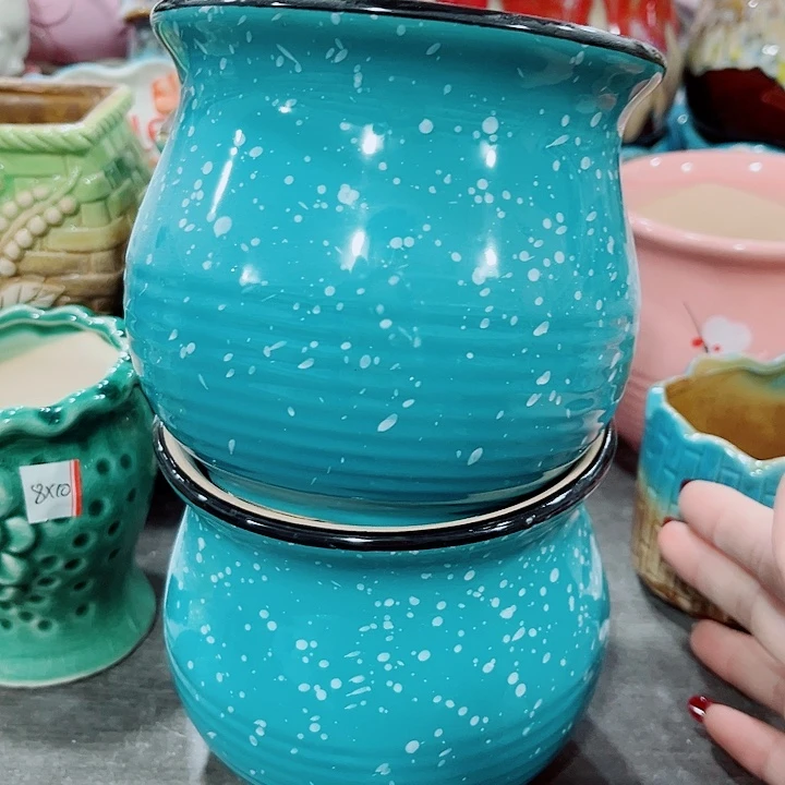 多肉陶瓷花盆满10元包邮