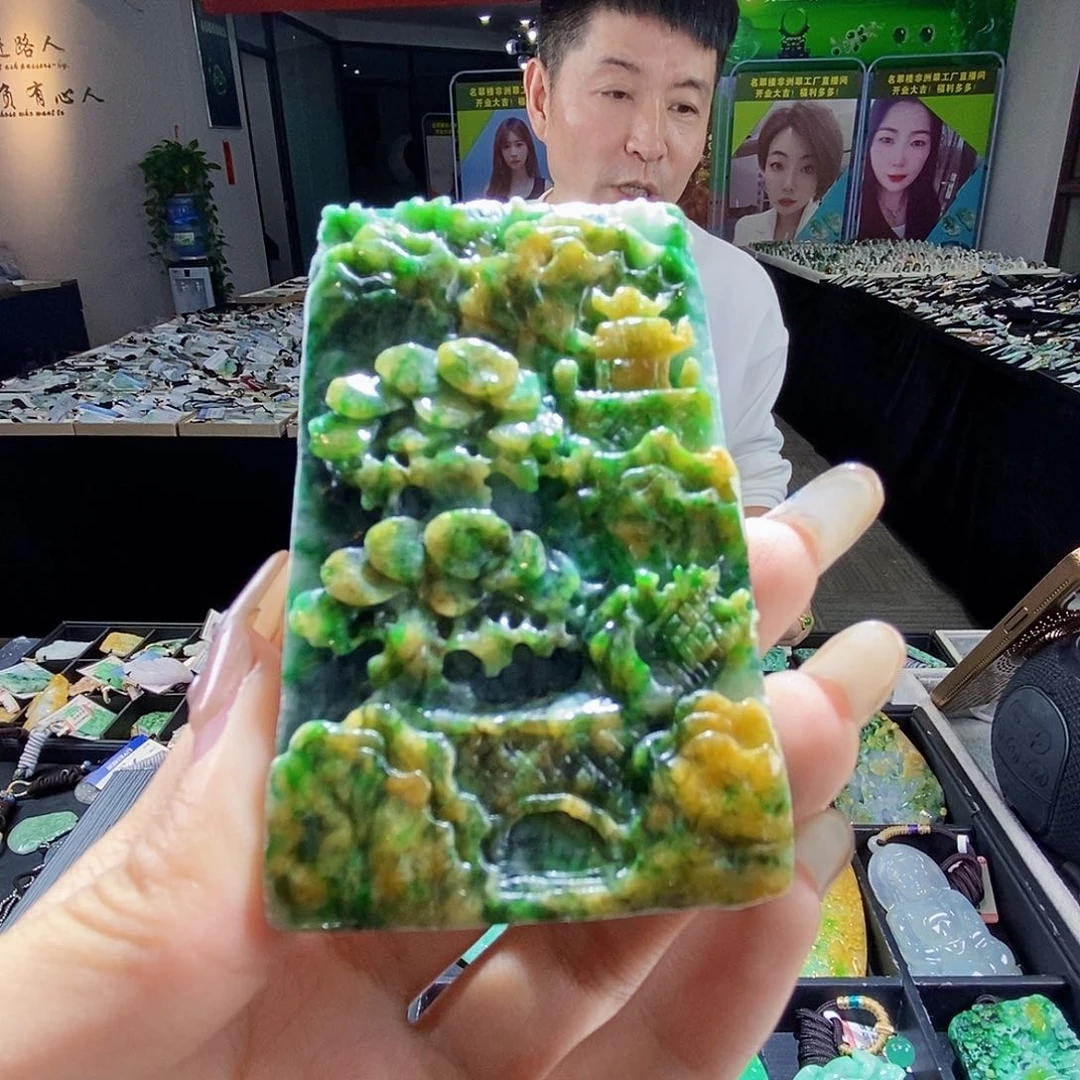 颈饰未镶嵌翡翠翡翠