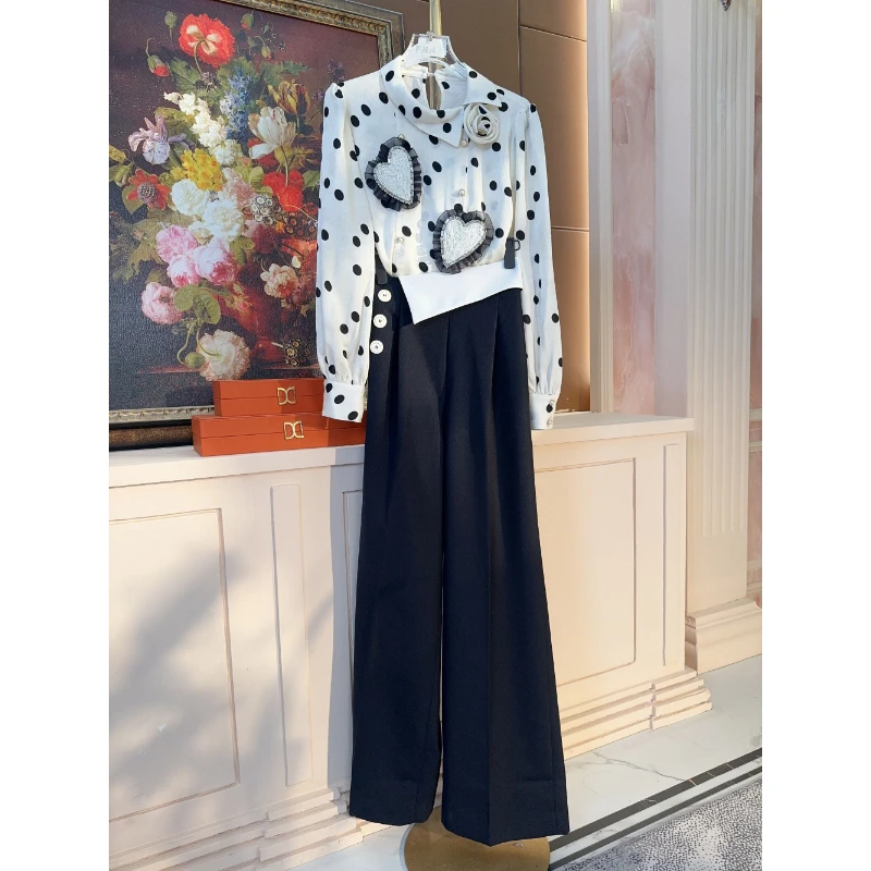 芙娜妮轻奢2025新款小众设计气质显瘦名媛女装两件套F2510722