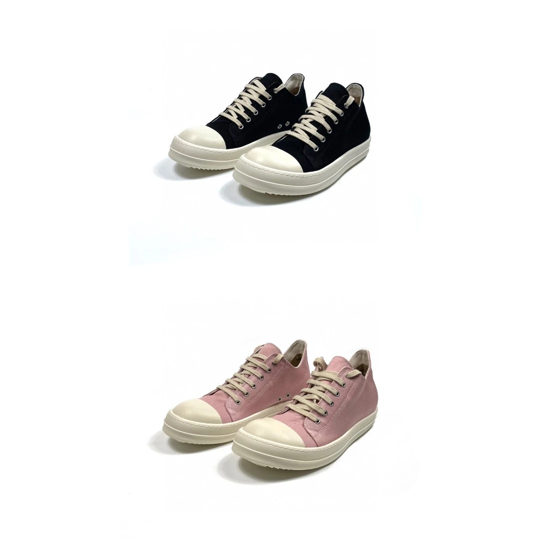 DUJIA 23ss斜纹低帮鞋绸缎面帆布低帮鞋 男女款暗黑风潮流鞋