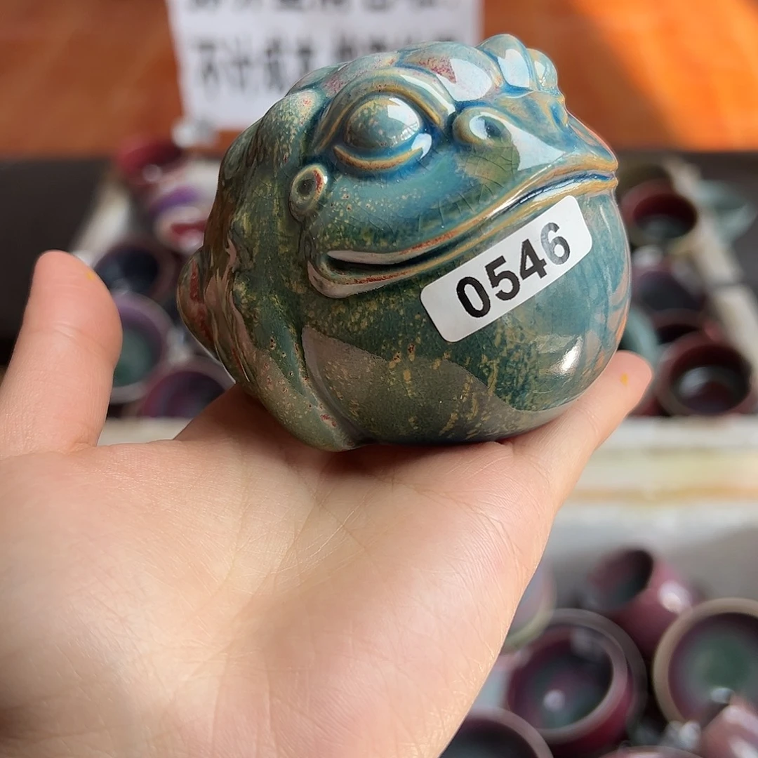 摆件陶窑口自销原矿钧瓷