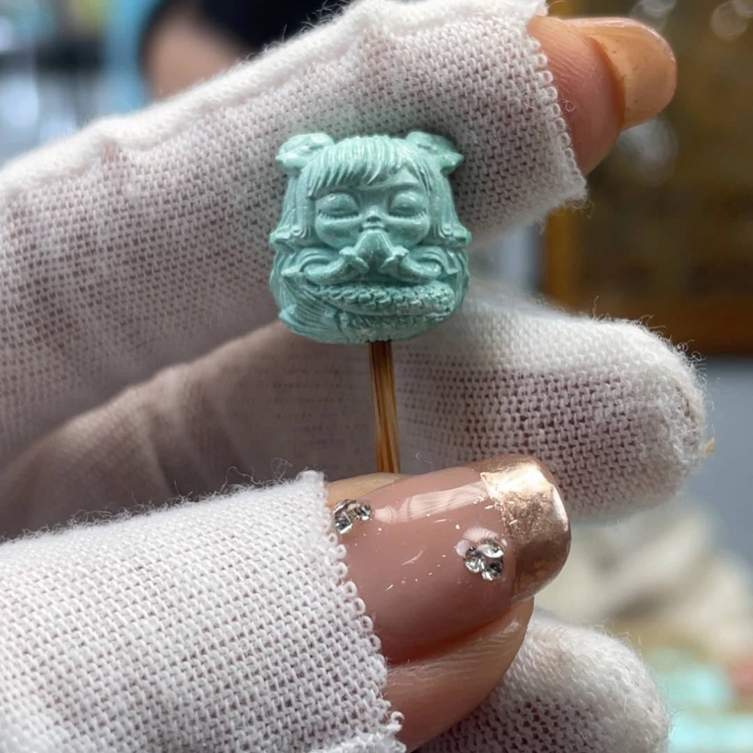 未镶嵌绿松石挂件