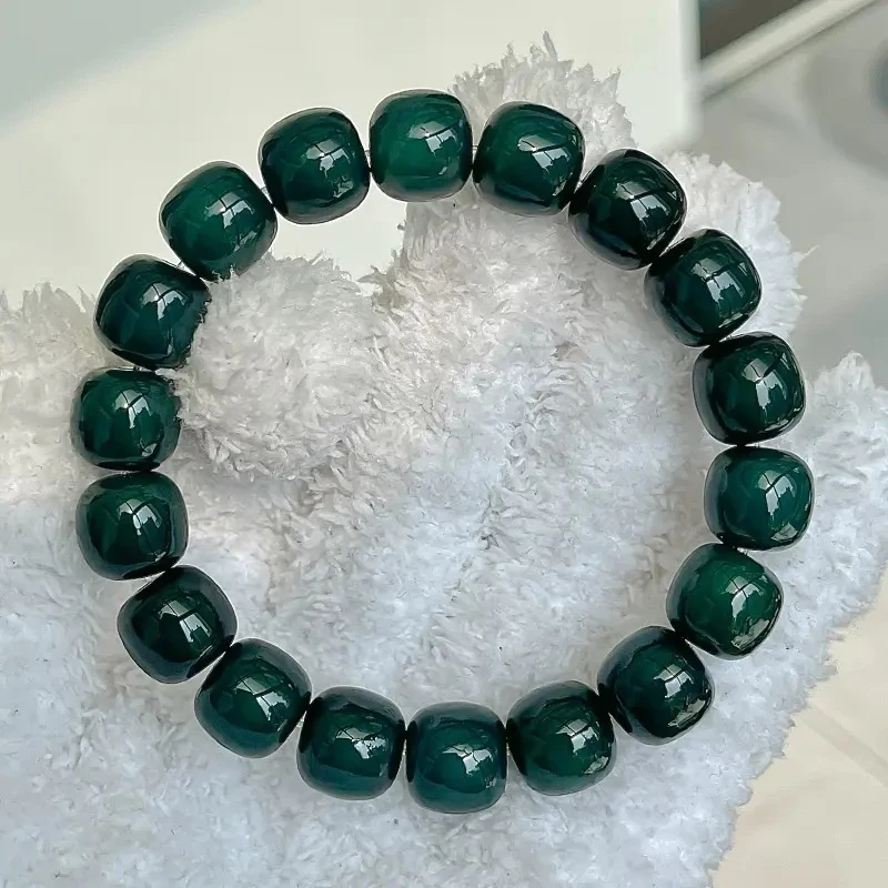 精品绿菩提桶珠A55