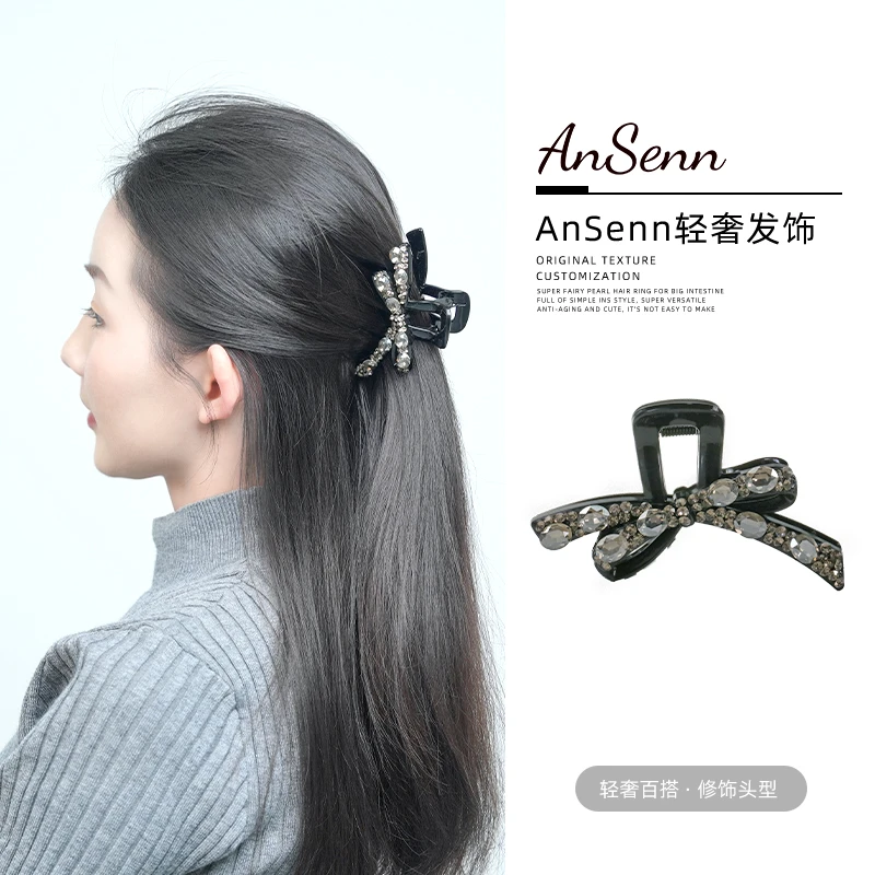 【小魏总珠宝】豪镶抓夹-9cm