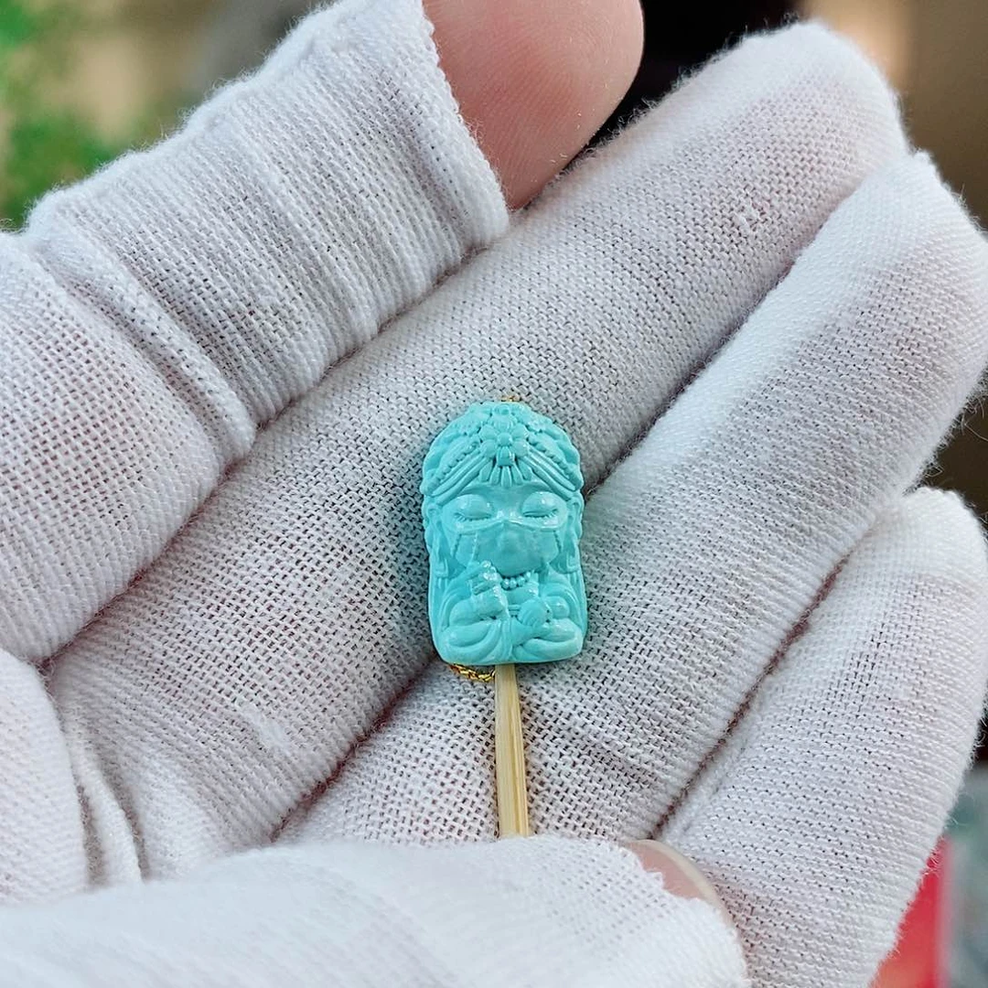 未镶嵌绿松石珠宝奇石