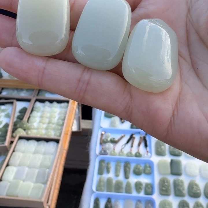 颈饰未镶嵌和田玉33多样性发货拍一发一菲