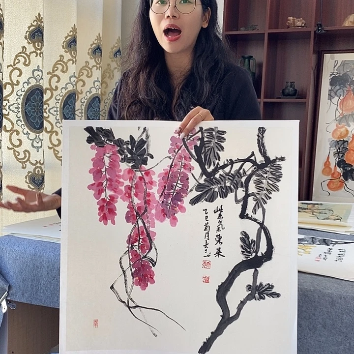 国画纯手绘国画写意作品