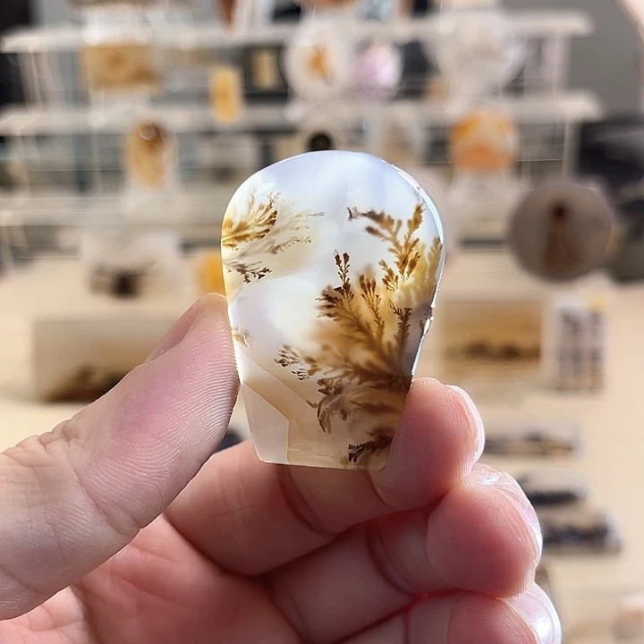 玛瑙/玉髓未镶嵌吊坠(不含链)