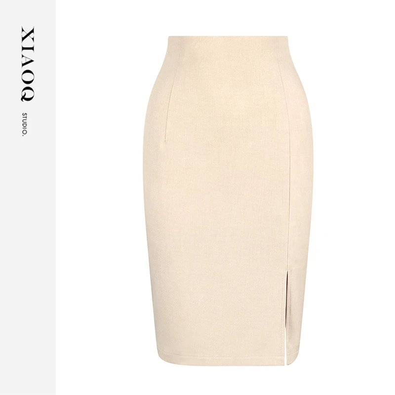 【小Q家】47852纯欲性感修身包臀半身裙T