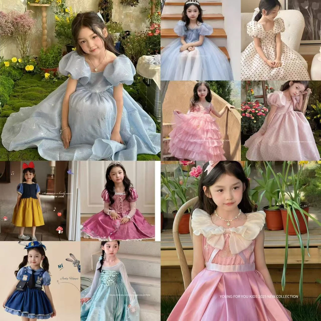 【101-188】妍熙家儿童夏日百搭时尚套装洋气时髦韩版女小童