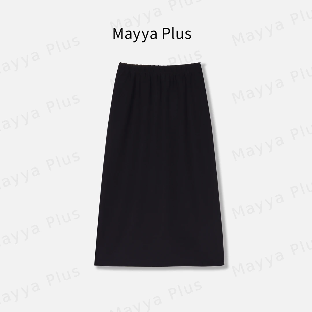 【小步曲】Mayya Plus麦芽定制高腰休闲半身裙夏季显瘦裙子32516183